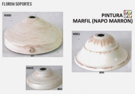 tapa cables y portatulipas en marfil
